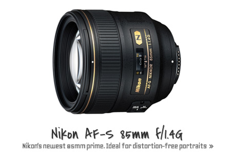 Nikon 85mm f/1.4G AF-S