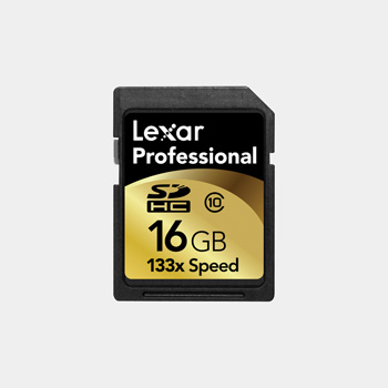 Lexar 16GB 133X SD Card