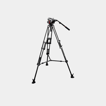 Manfrotto 546B Tripod + 504HD Fluid Head