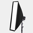 Foldable AlienBees Stripbox