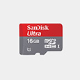 SanDisk 16GB microSD Card 
