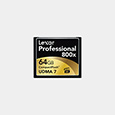 Lexar 64GB 800X Compact Flash